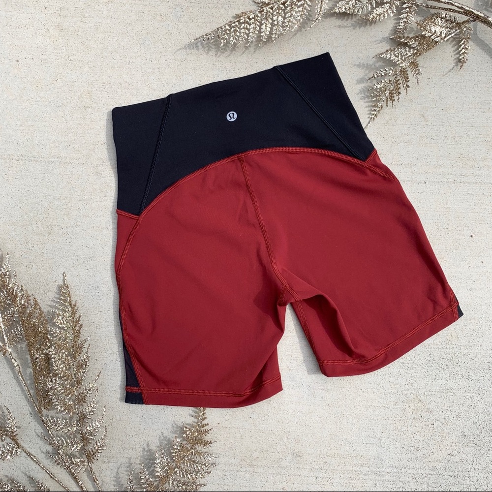 Lululemon Athletica Rust Red Align Short